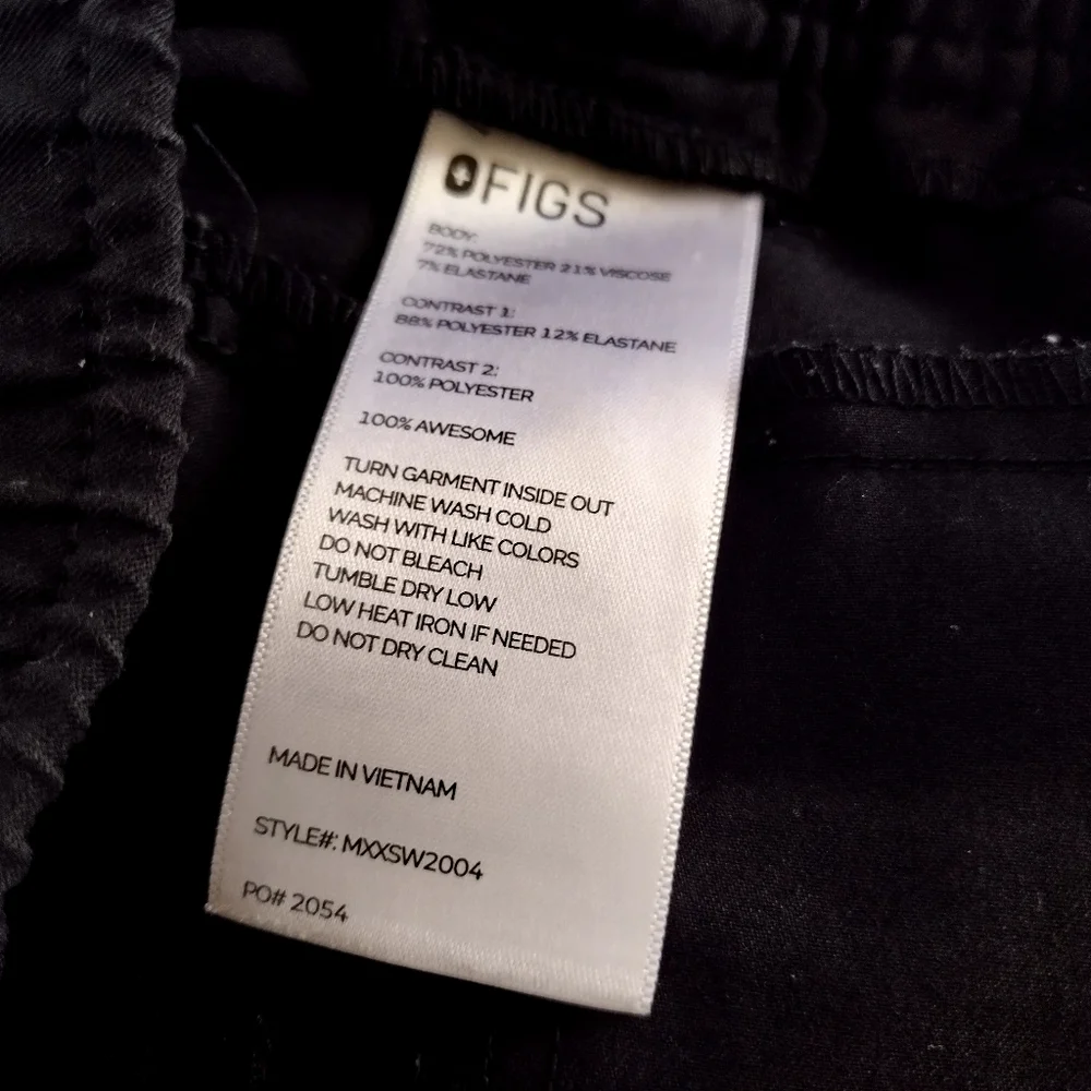 Figs Tansen Jogger Scrub Pants Sz S
